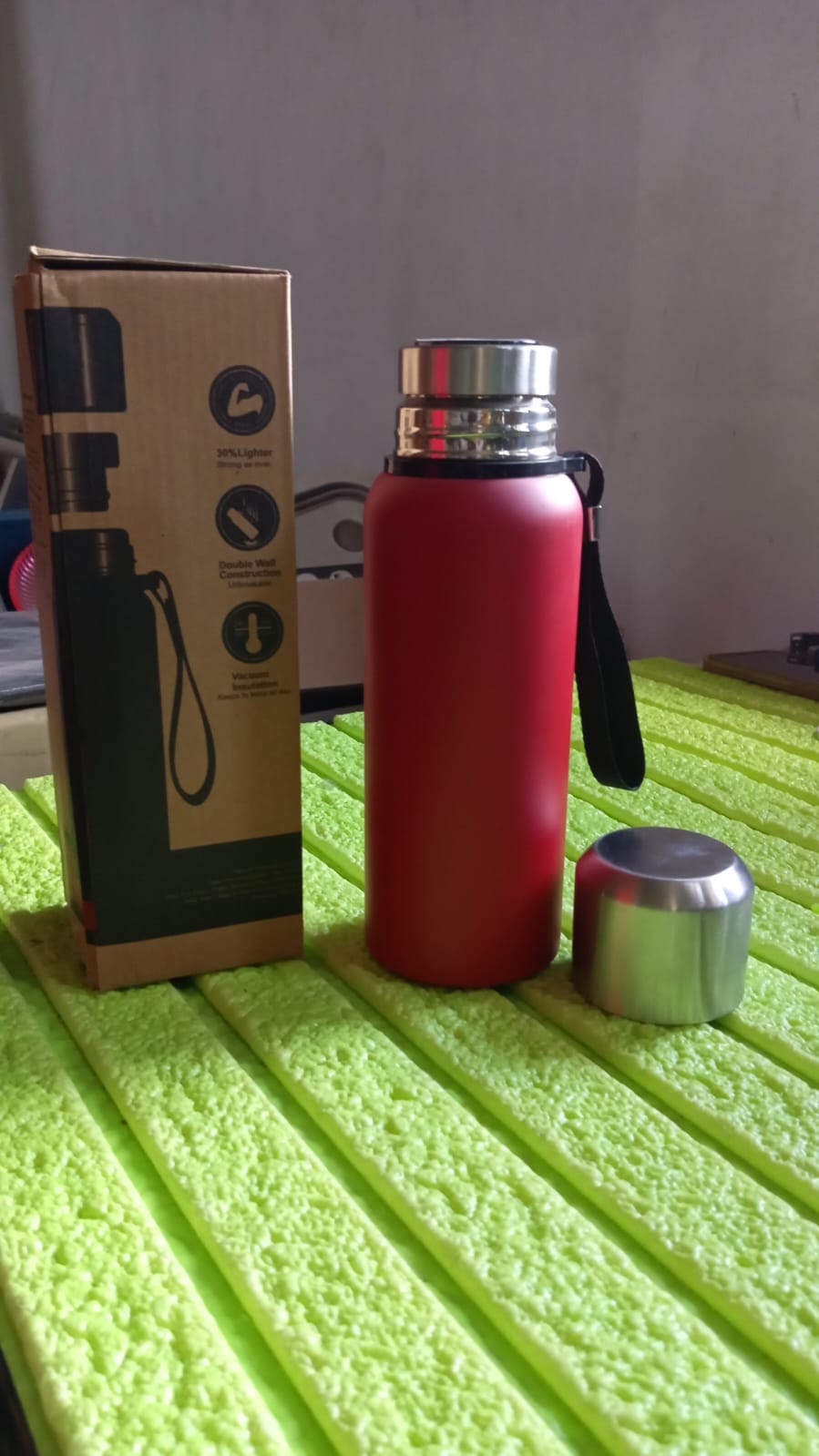 Stainless Steel Water Bottle, Fridge Water Bottle, Stainless Steel Water Bottle Leak Proof, Rust Proof, Cold & Hot Thermos steel Bottle| Leak Proof | Office Bottle | Gym | Home | Kitchen | Hiking | Trekking | Travel Bottle (Approx 600ML) Stainless Steel Water Bottle, Fridge Water Bottle, Stainless Steel Water Bottle Leak Proof, Rust Proof, Cold & Hot Thermos steel Bottle| Leak Proof | Office Bottle | Gym | Home | Kitchen | Hiking | Trekking | Travel Bottle (Approx 600ML)